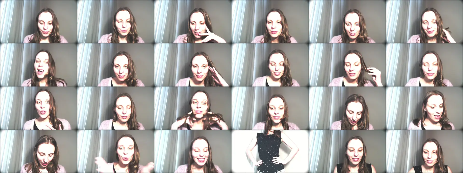 Cutielady_ photo contact sheet
