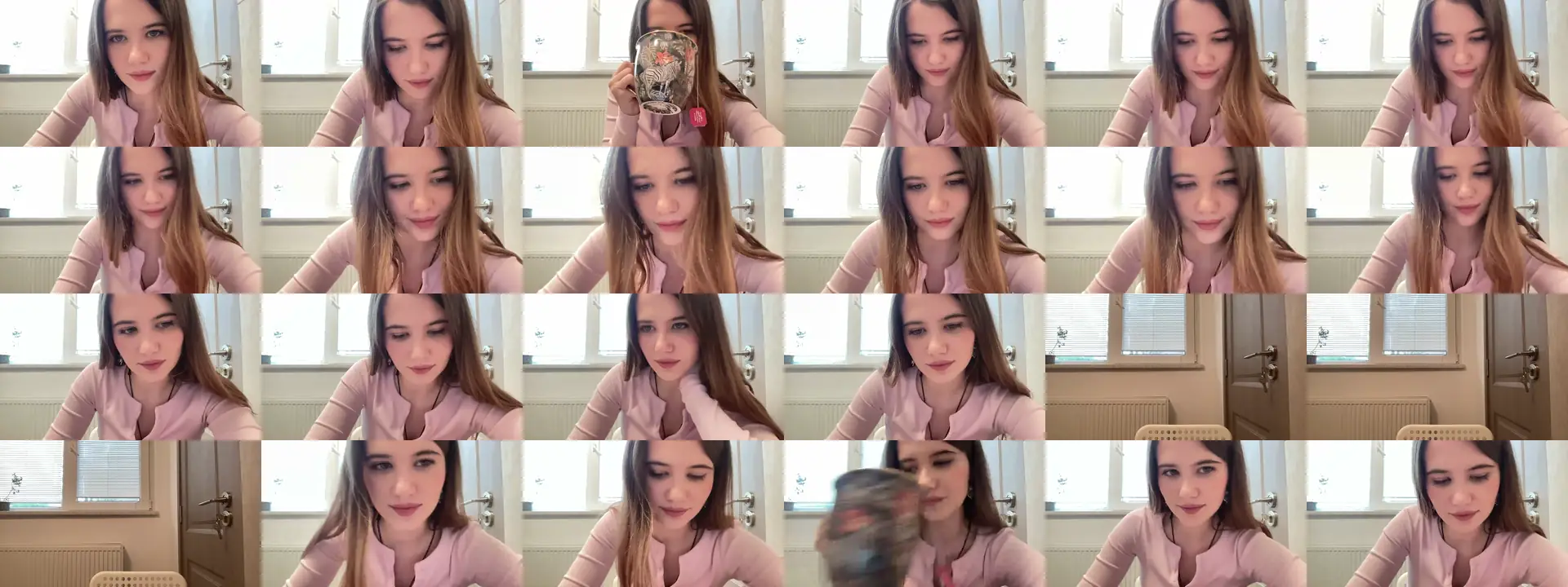 Elvira photo contact sheet