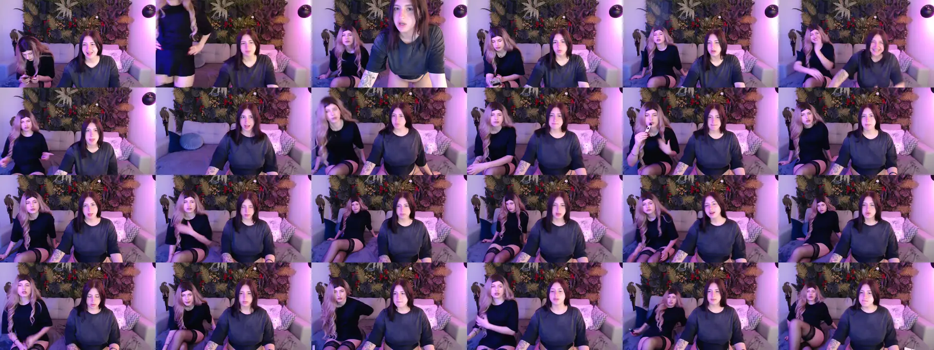 HoneyLeya photo contact sheet