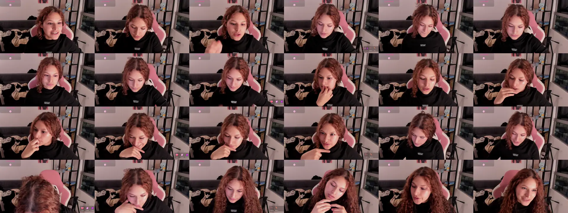 Iamnikki photo contact sheet