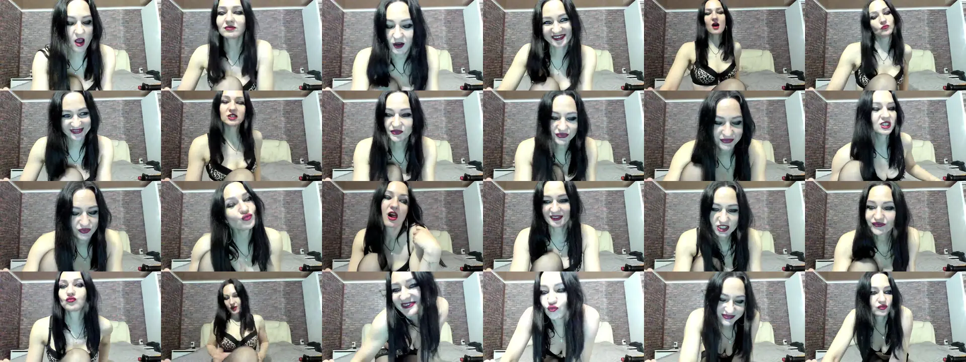 KinkyKitte photo contact sheet