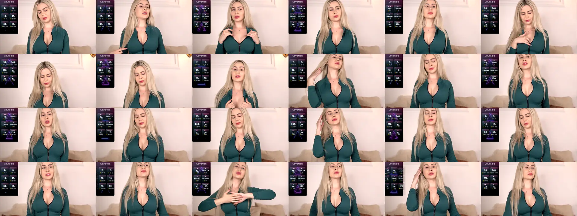 KylieBenton photo contact sheet