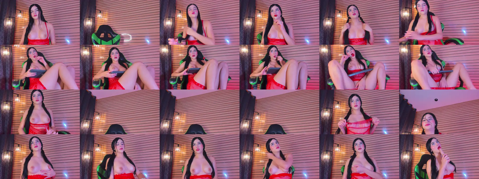 Megan_vixenx photo contact sheet