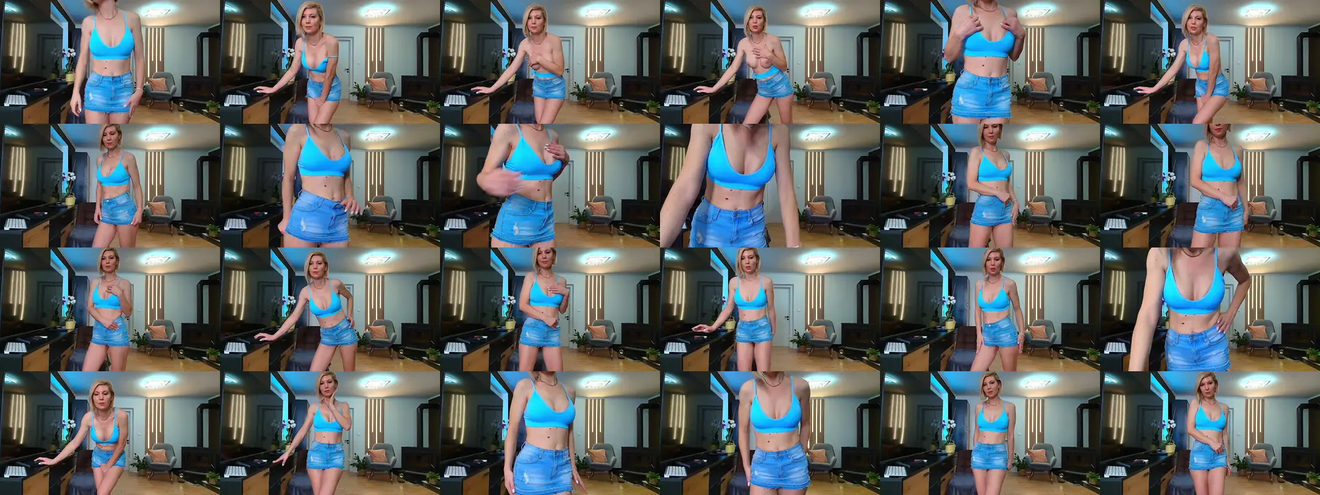Misstayaxxx photo contact sheet