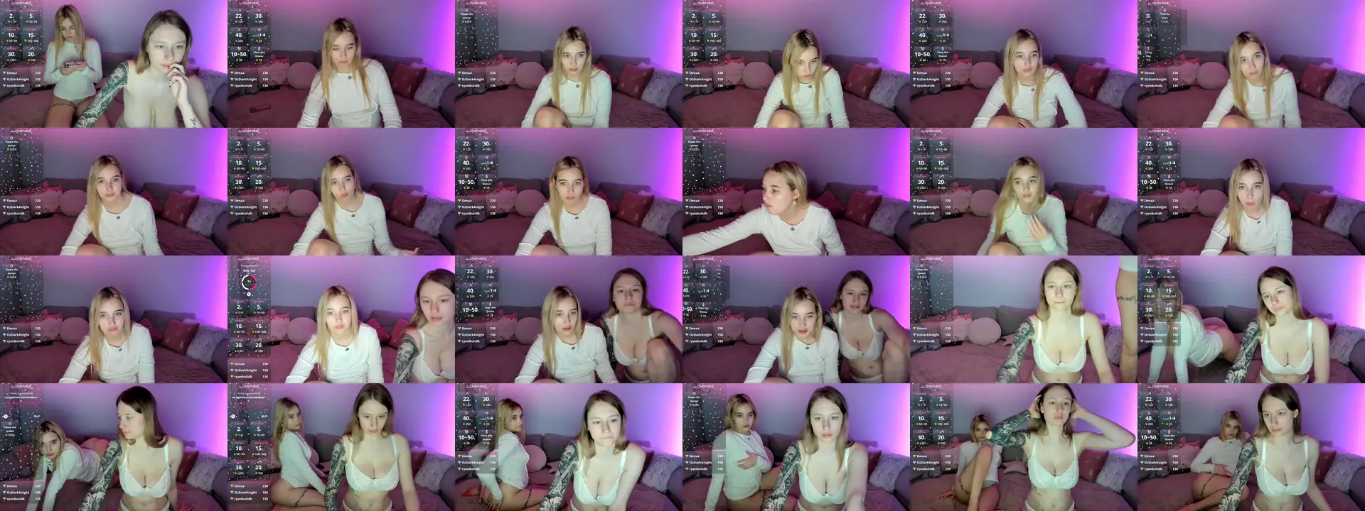 NicolePax photo contact sheet