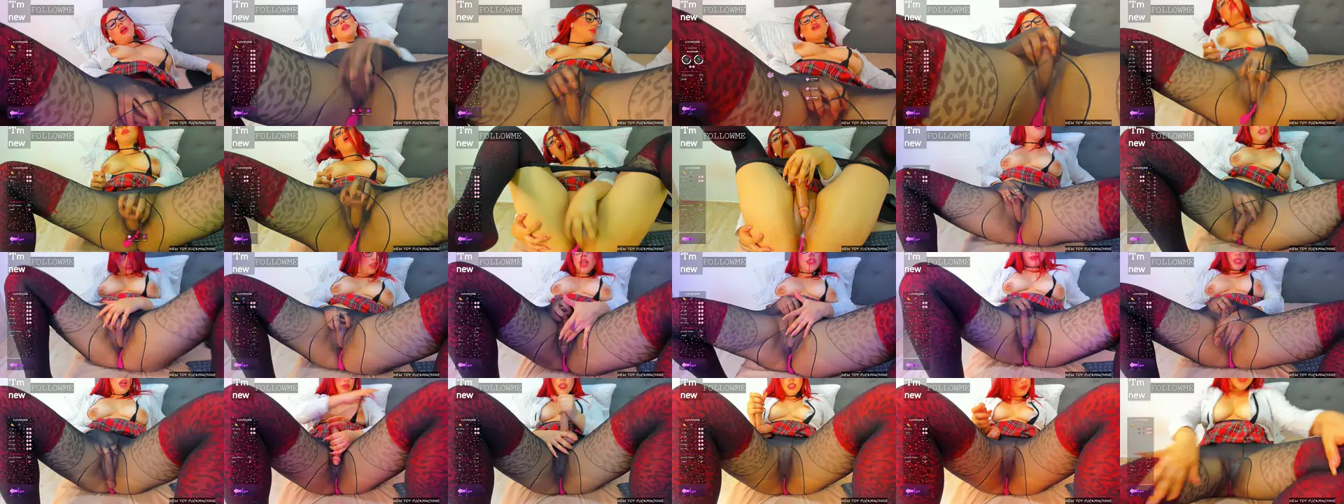 Sheerelle_hose photo contact sheet