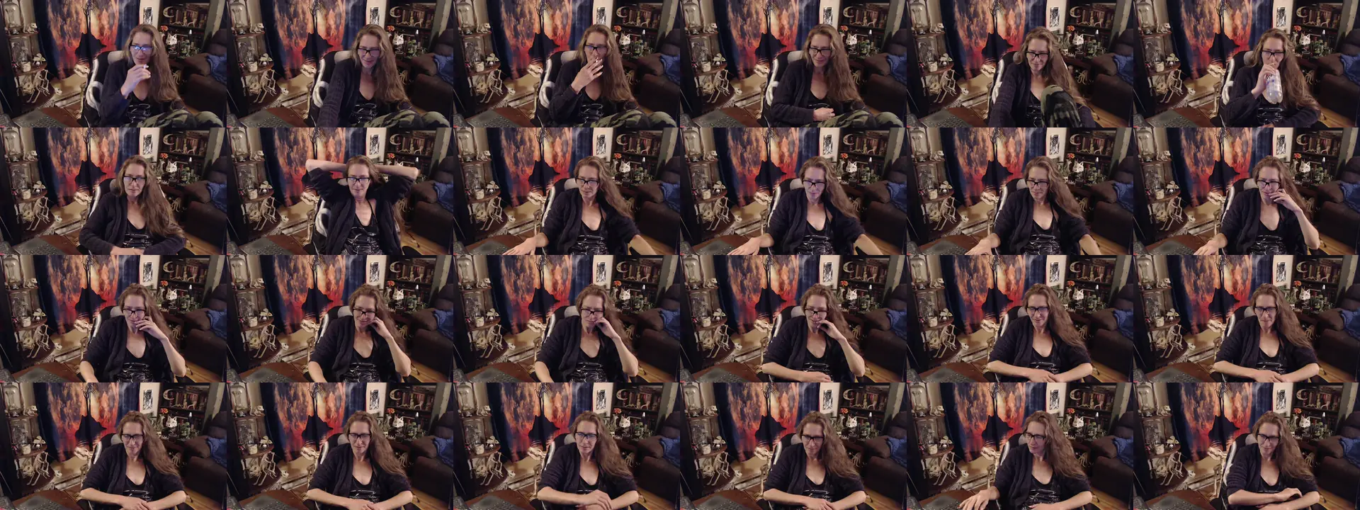 SinnamonKiss photo contact sheet