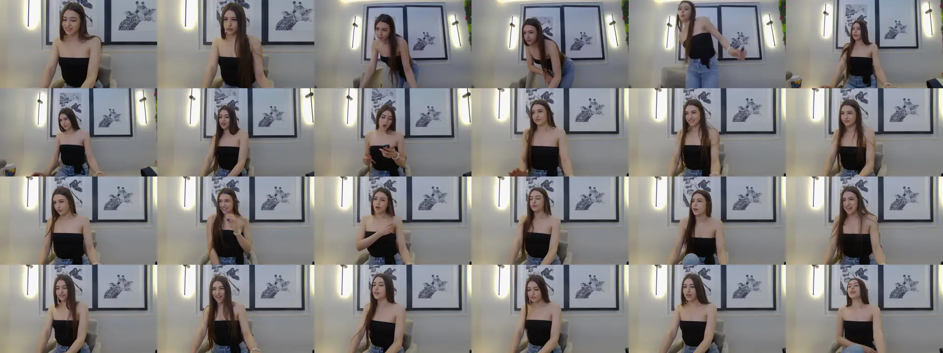 Sophyy photo contact sheet