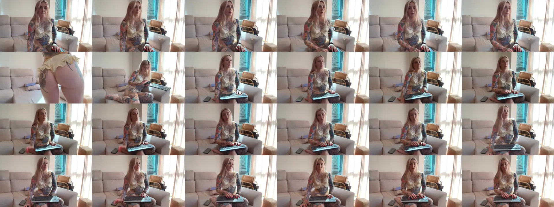 Tattoo_bbgirl photo contact sheet