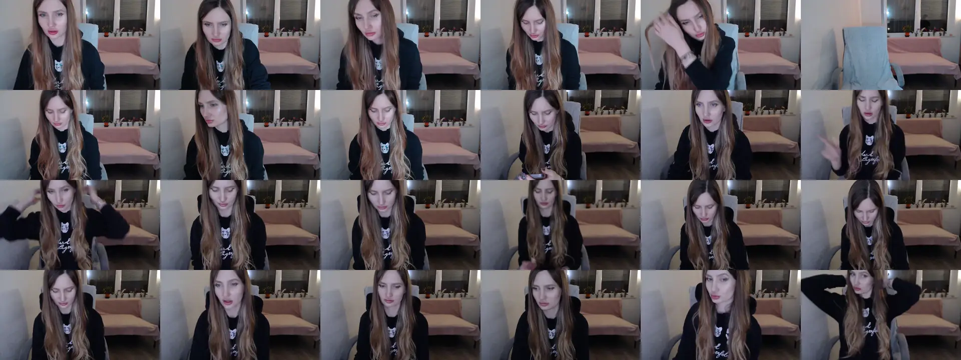 TeddyXLove photo contact sheet