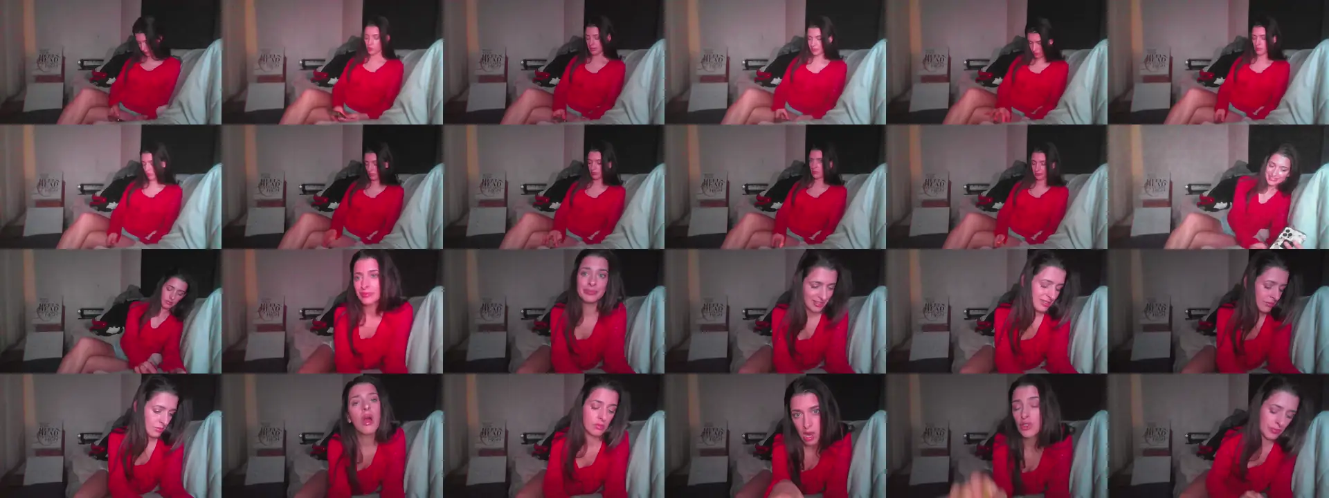 Veronika_Vega photo contact sheet