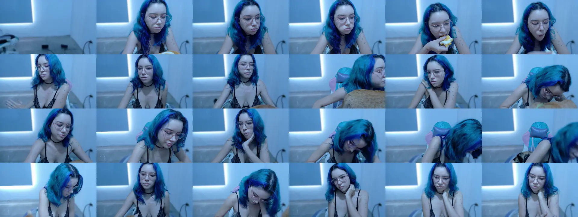 WandaDoll photo contact sheet