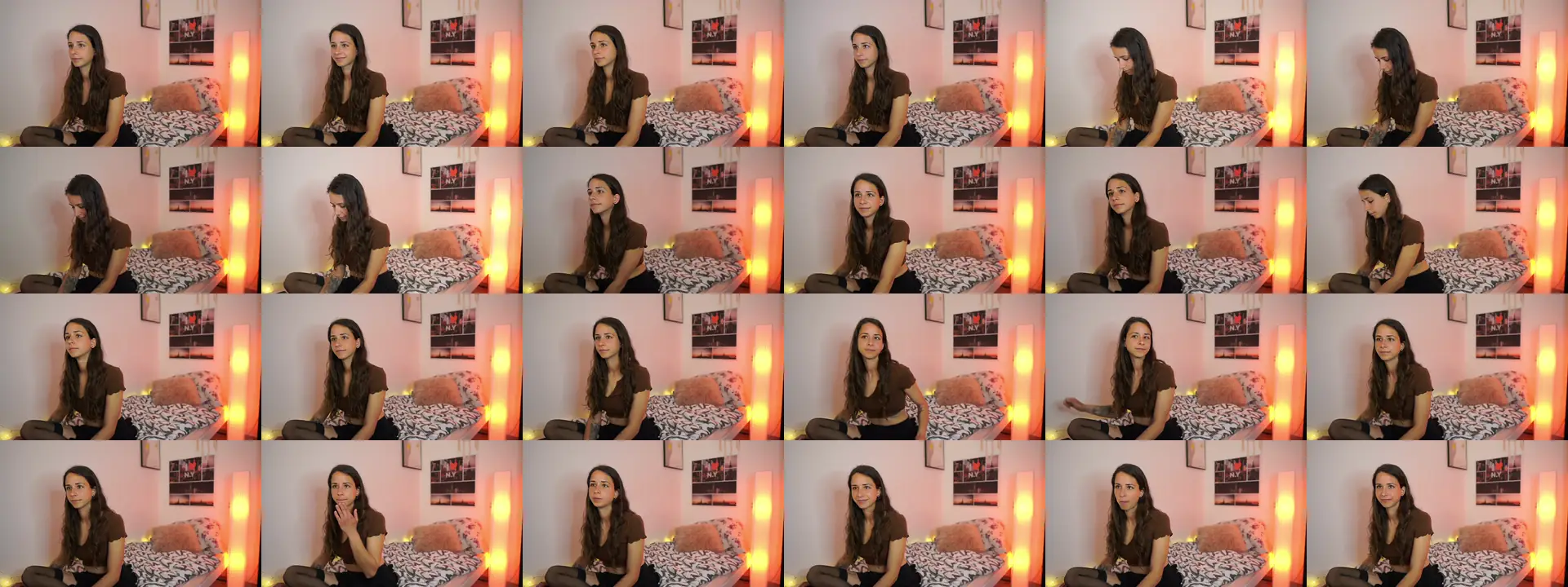 Dina_camgirl photo contact sheet