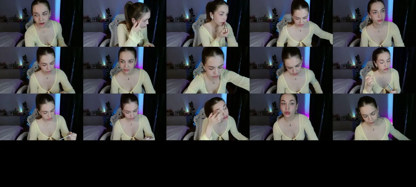 FunnyMinni photo contact sheet