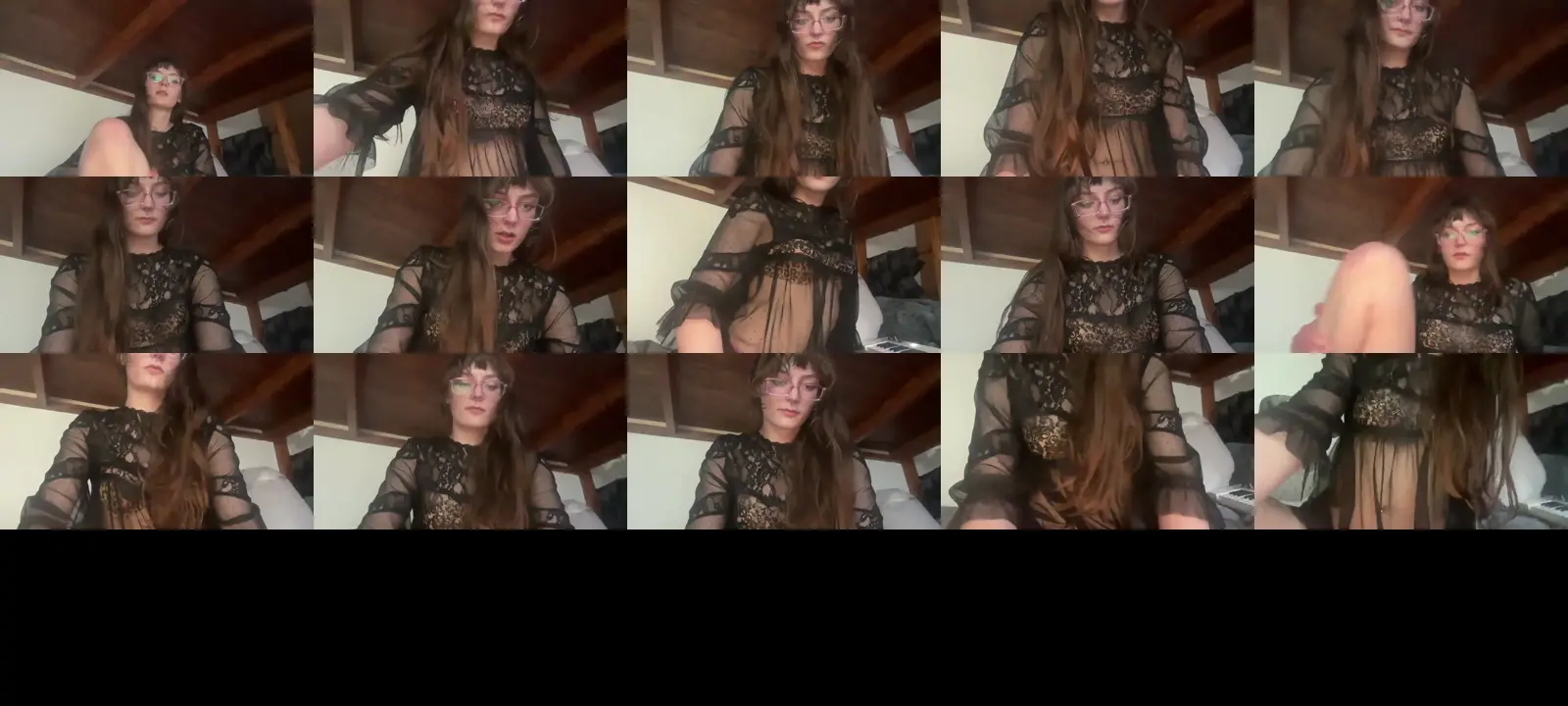 GOTHBABEE photo contact sheet