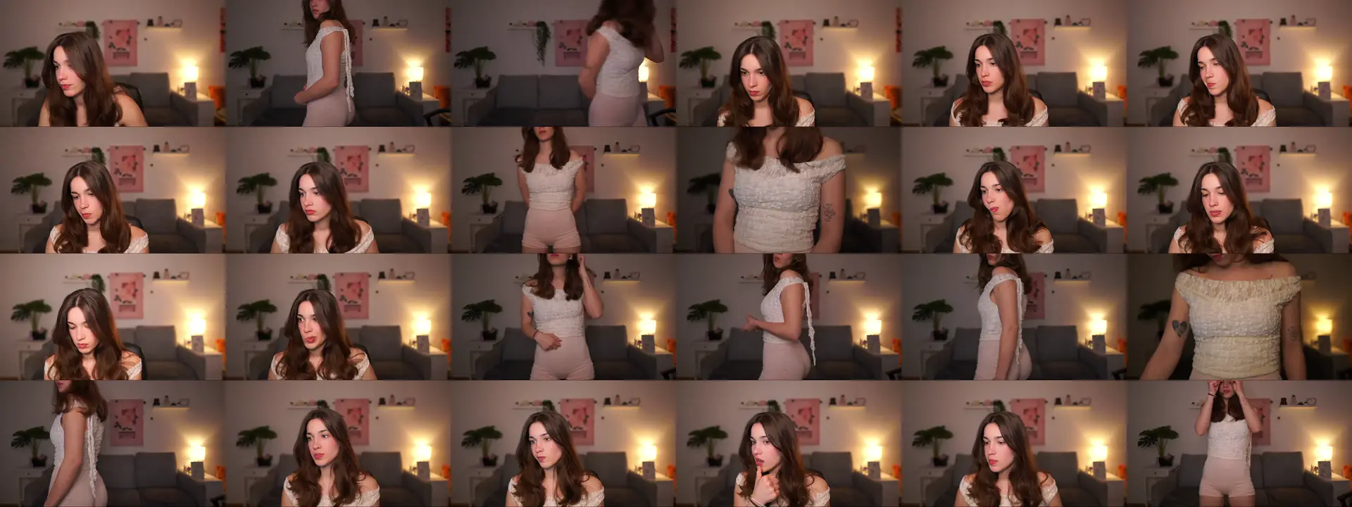 Kissiecat photo contact sheet