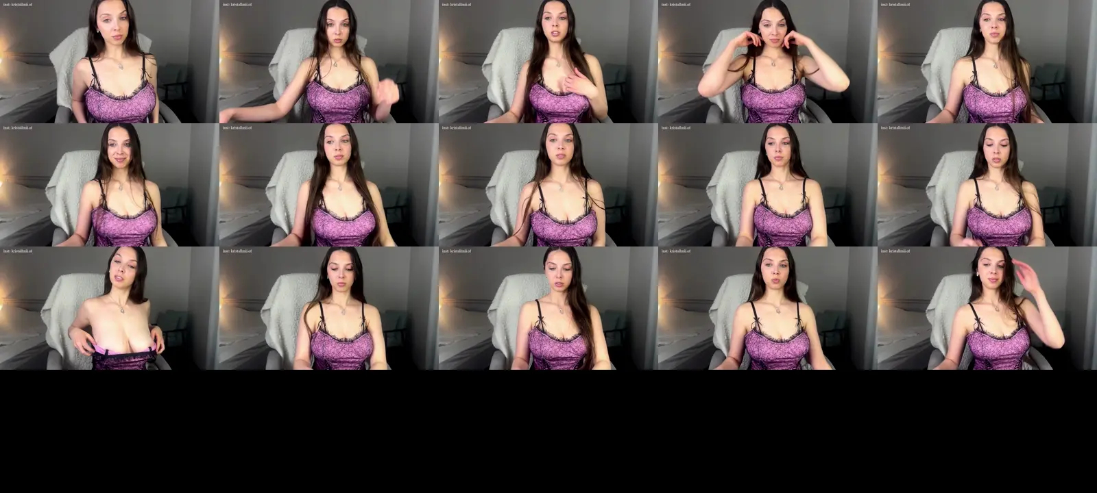 Kristallmii photo contact sheet