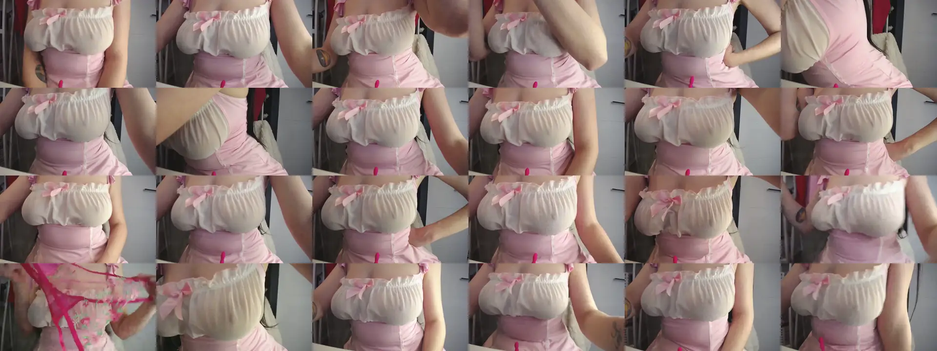 Kristima photo contact sheet