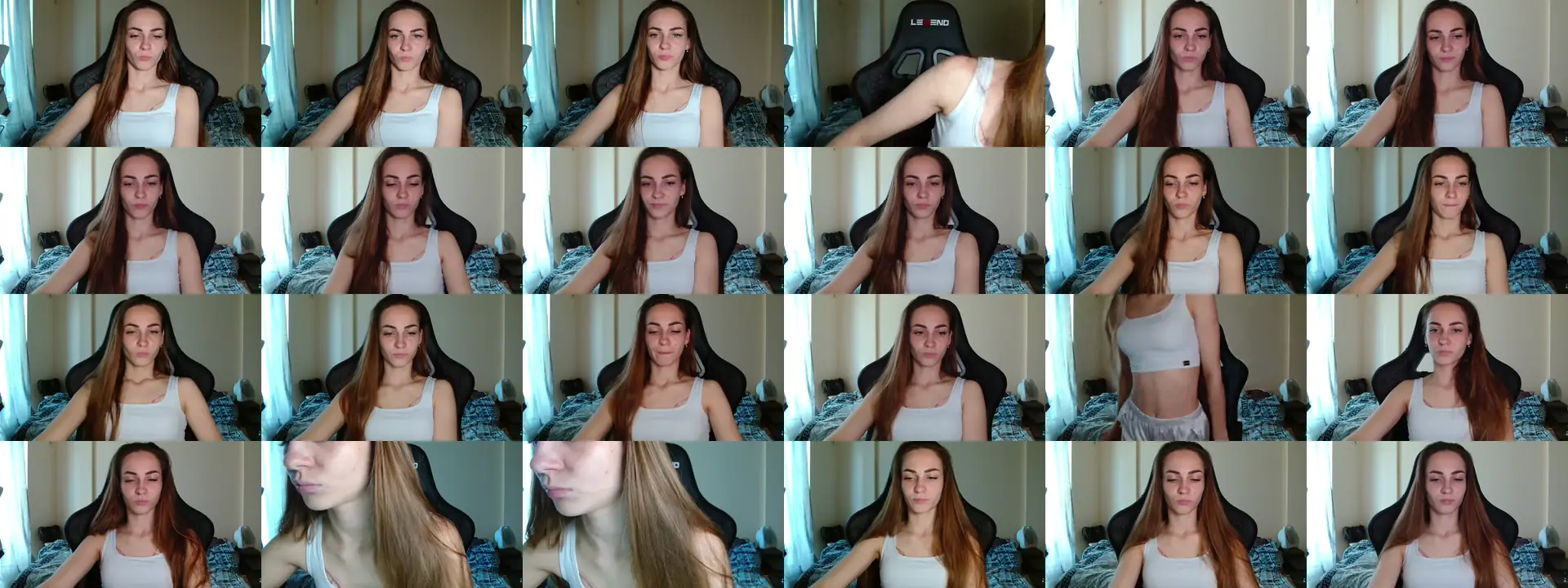 Leila photo contact sheet
