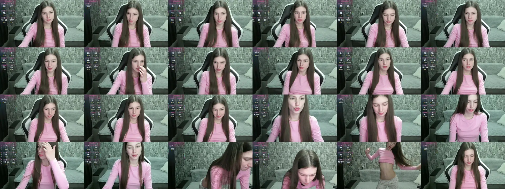 MiaMislis photo contact sheet