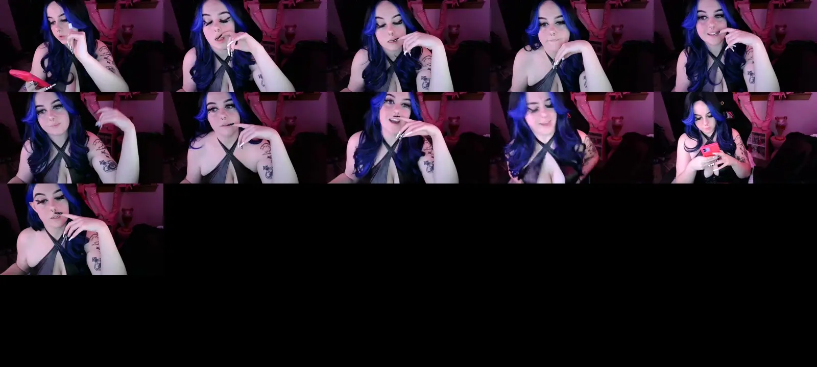 Missmacygrayy photo contact sheet