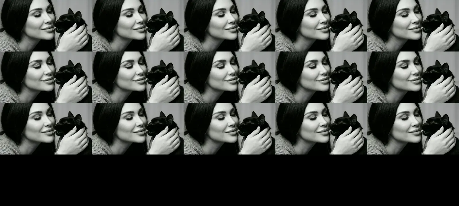 Monalise photo contact sheet