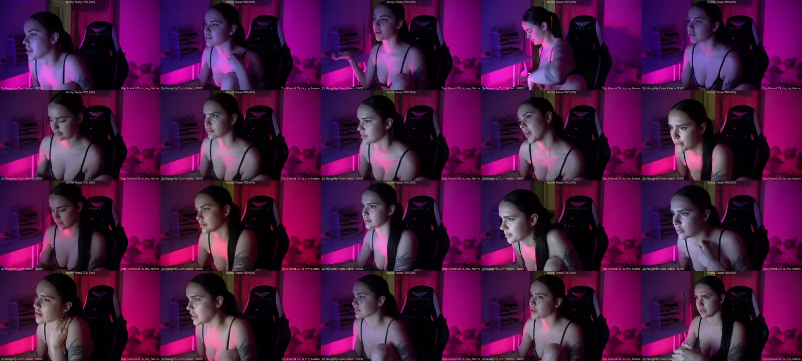 NotYourNaomi photo contact sheet