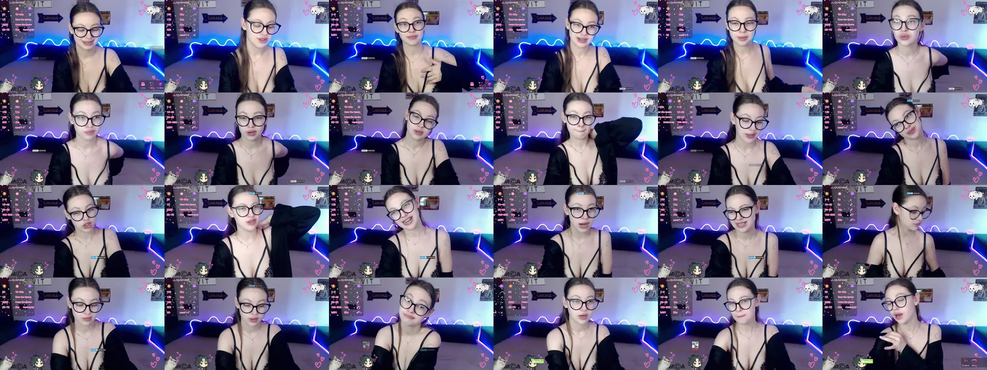 SweetMuffin photo contact sheet