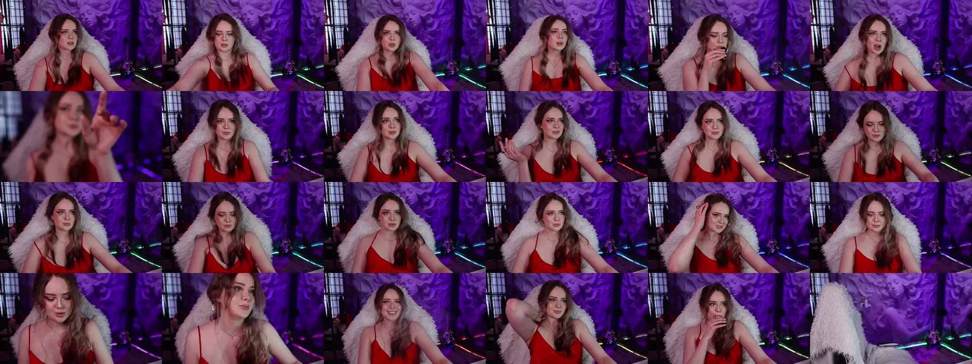 Truedarkqueen photo contact sheet