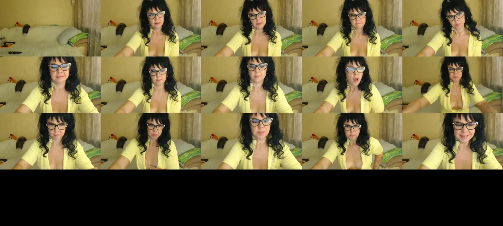 WebcamSlutxx photo contact sheet