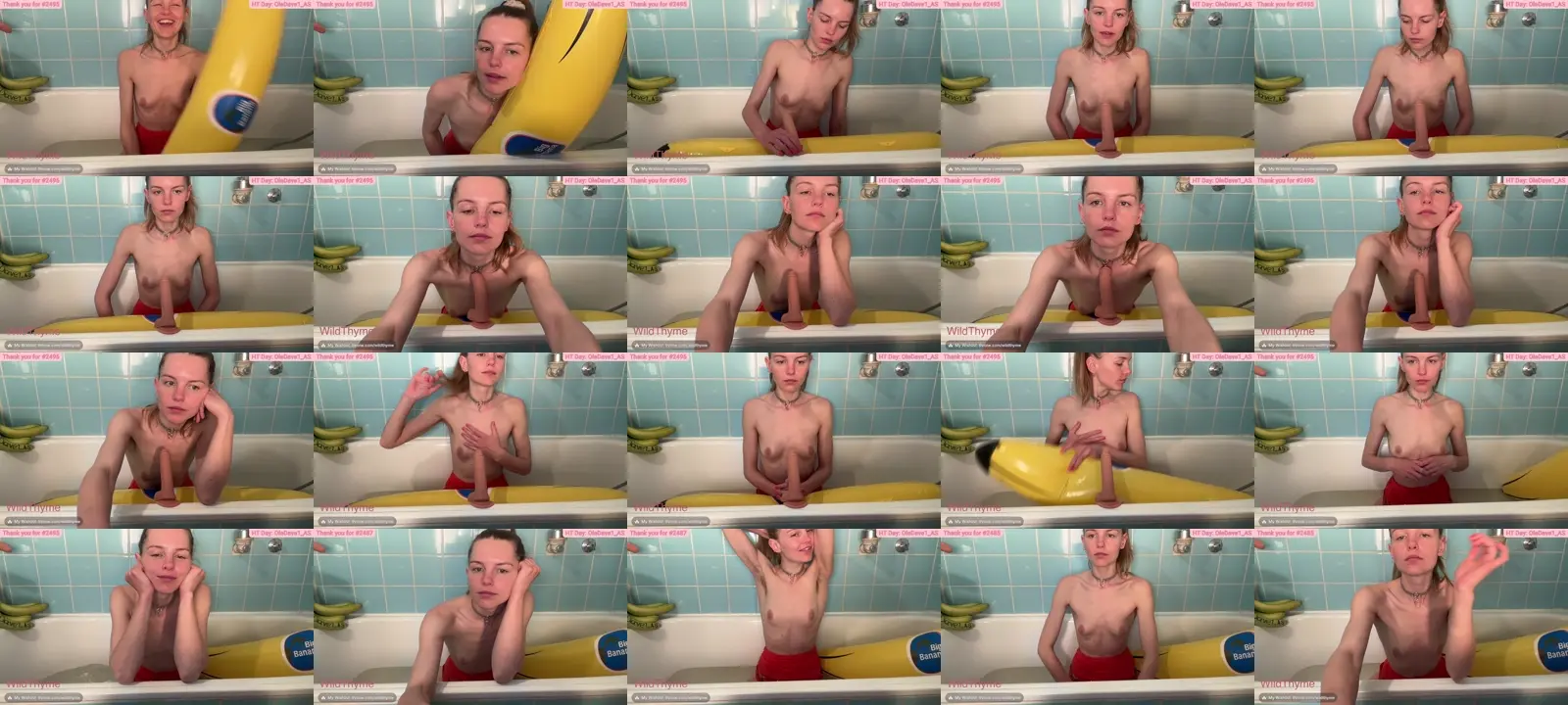 WildThyme photo contact sheet