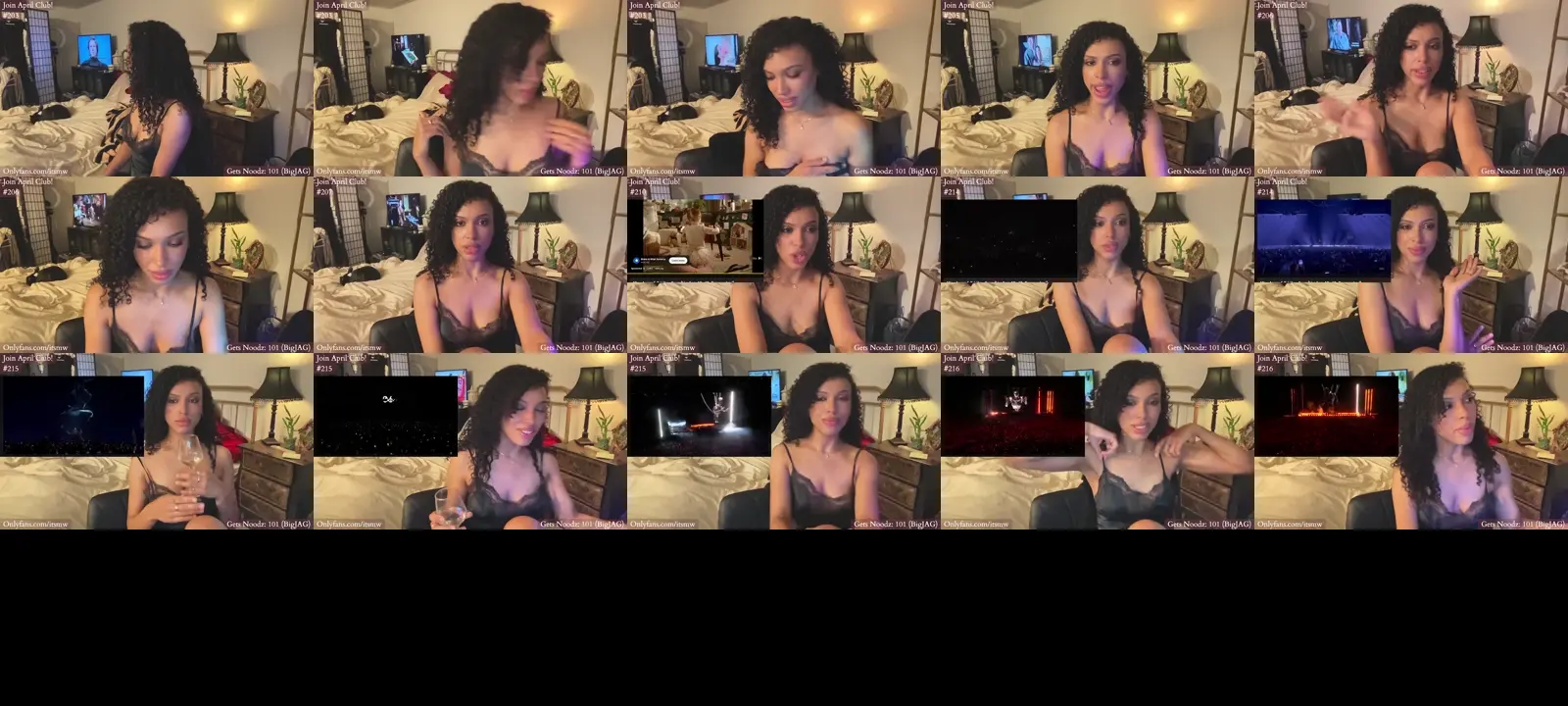 MystyWaterz photo contact sheet
