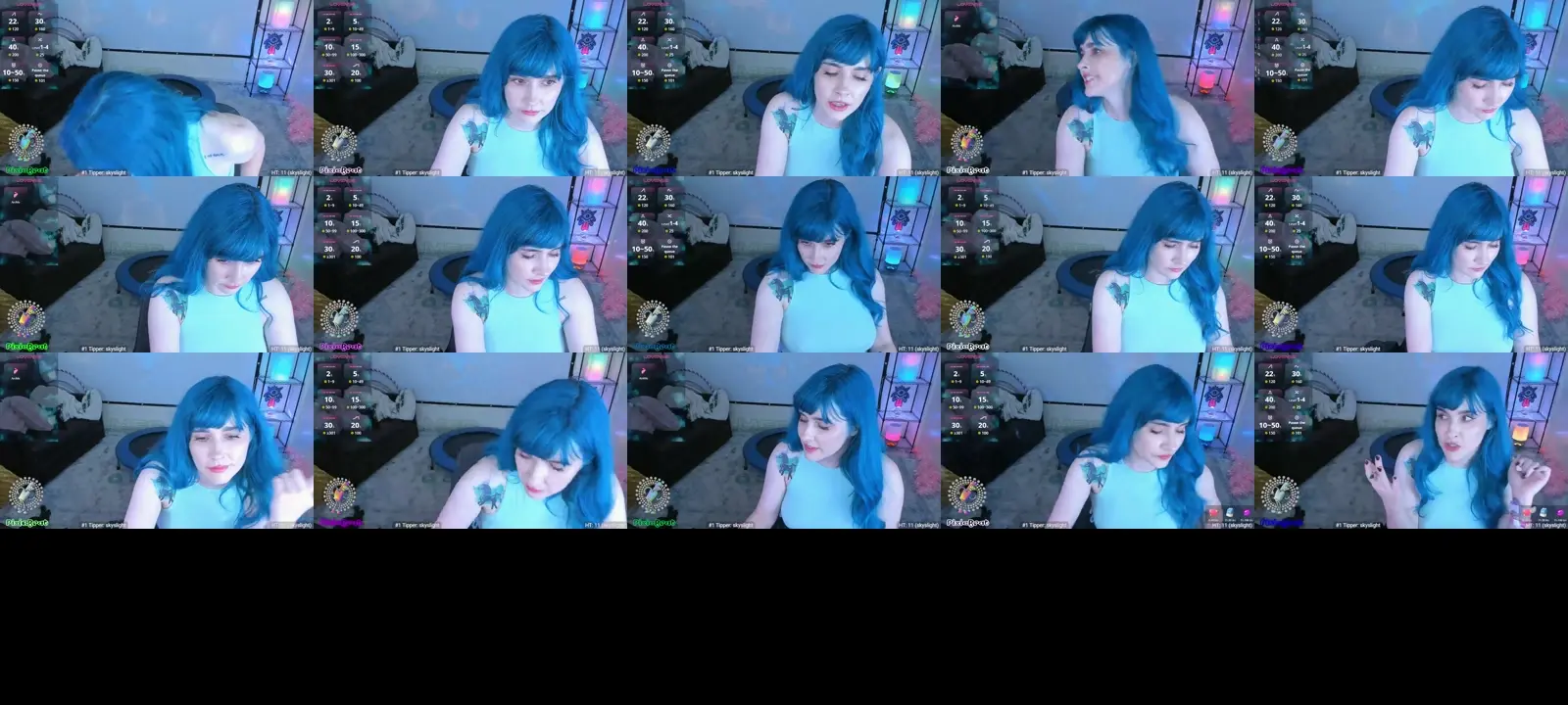 PixieBrat photo contact sheet