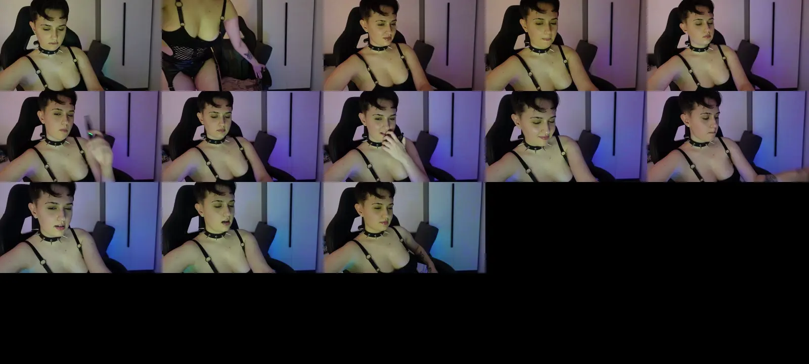 AresNoir photo contact sheet