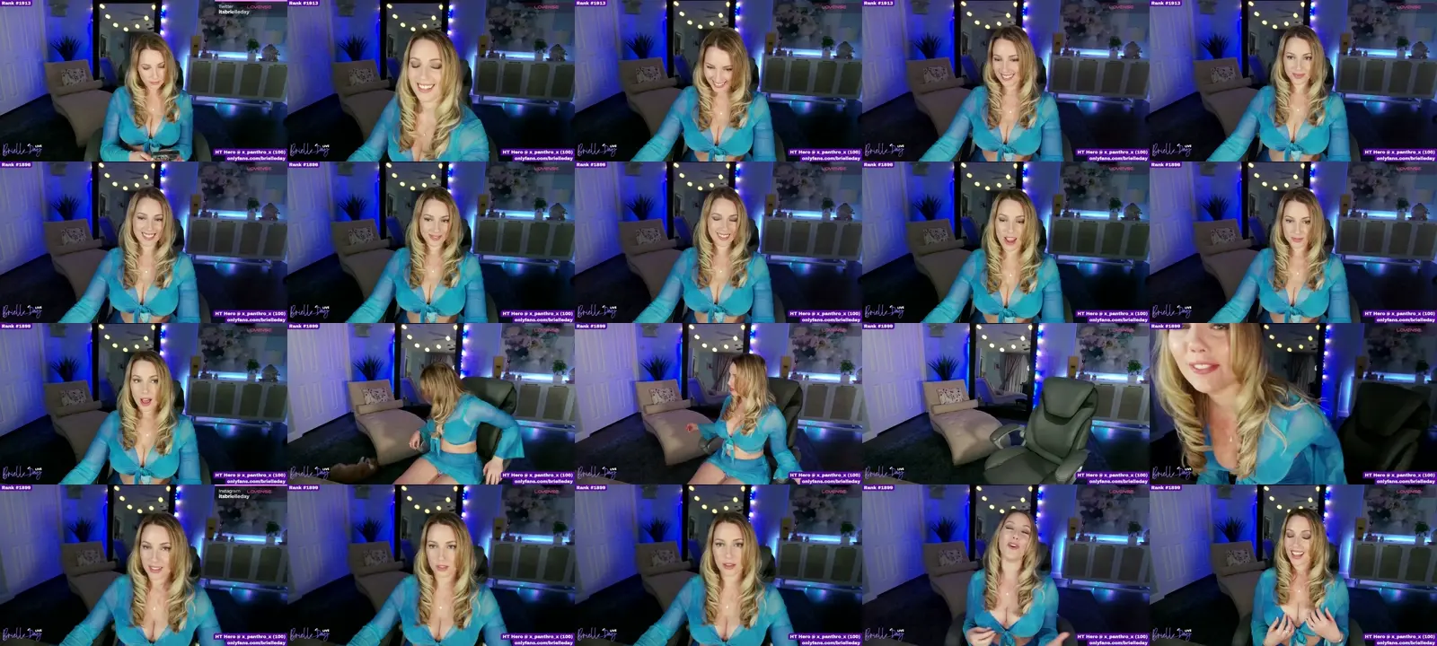BrielleDay photo contact sheet