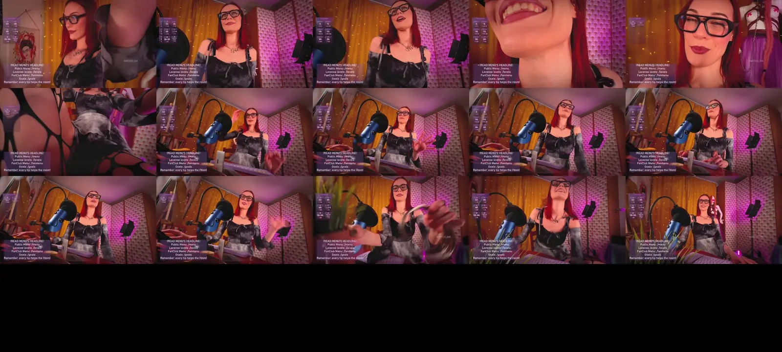 Giantess_Eva photo contact sheet