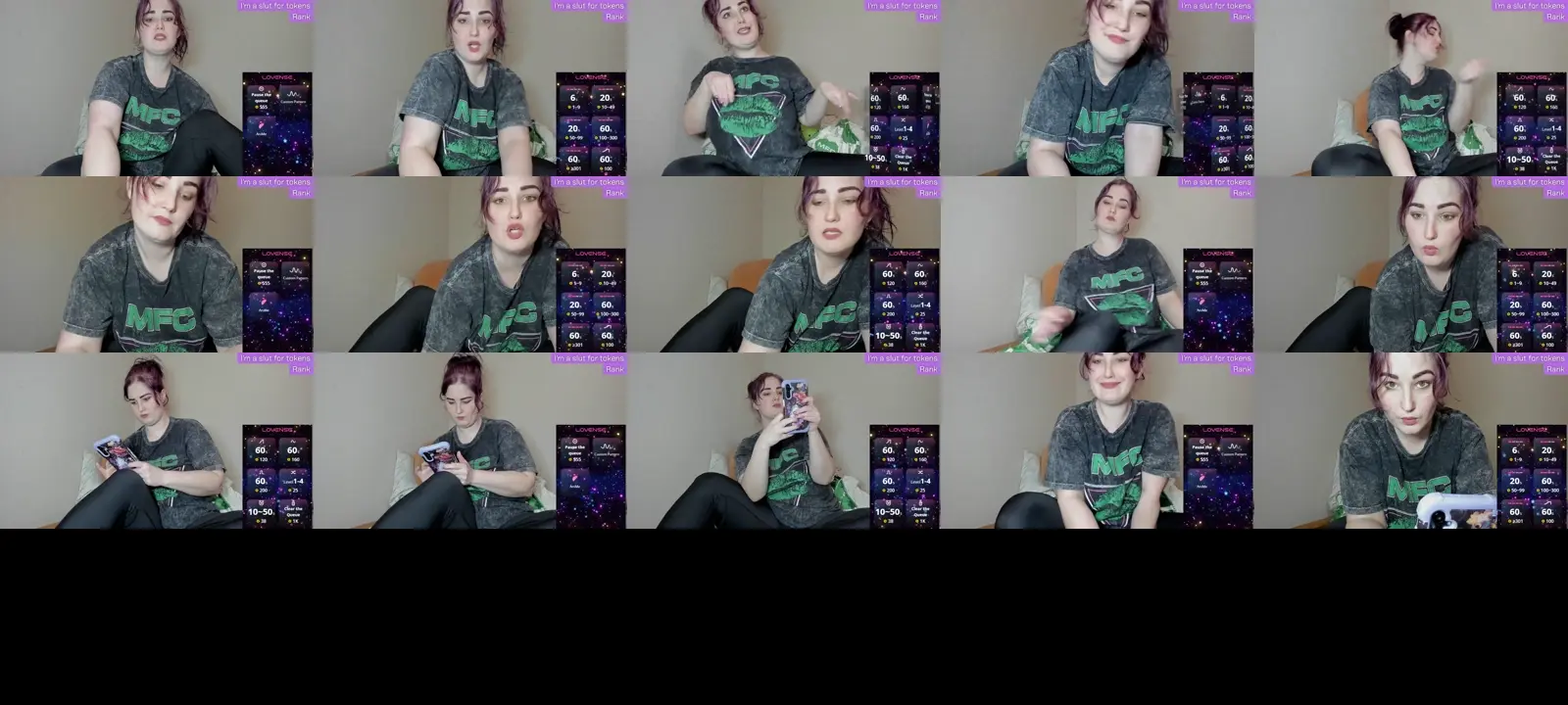 LilacLeela photo contact sheet