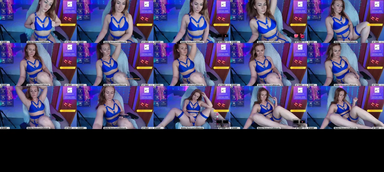 MillieBrooks photo contact sheet