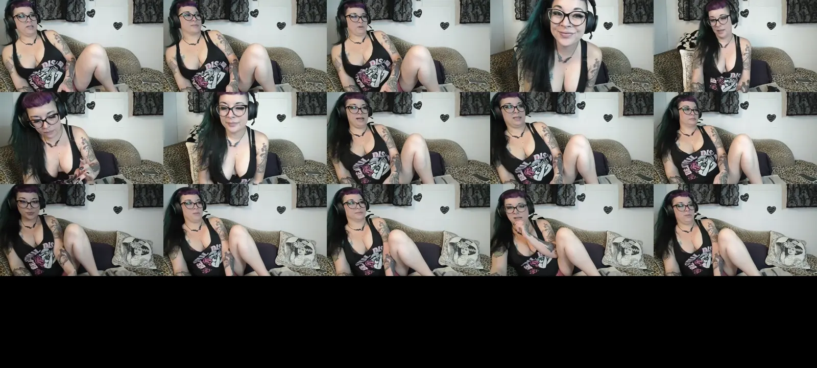 MissyDee photo contact sheet