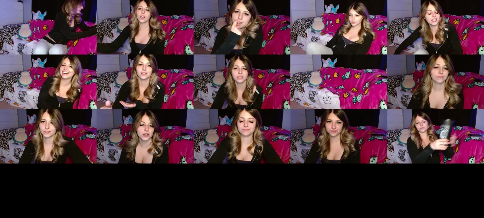 Serafina photo contact sheet