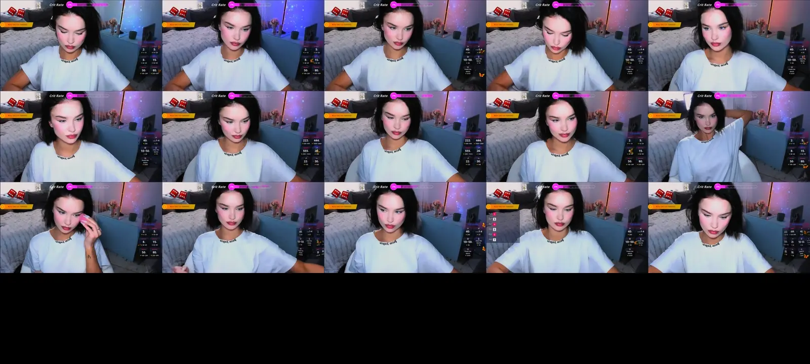ThewizzardJen photo contact sheet