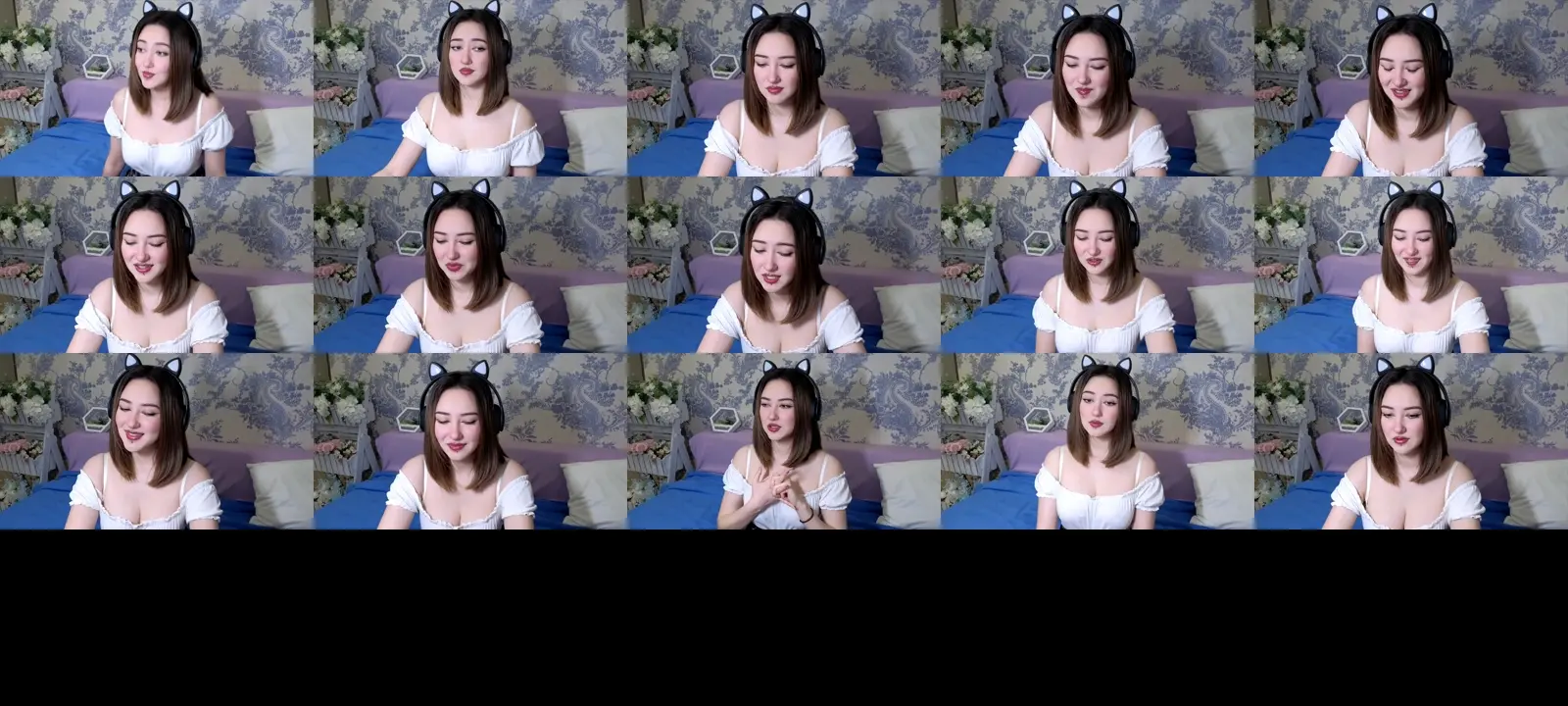 AlexaJang photo contact sheet