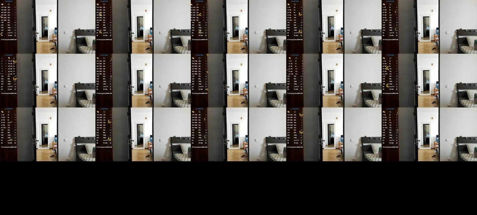 annisefoxy photo contact sheet