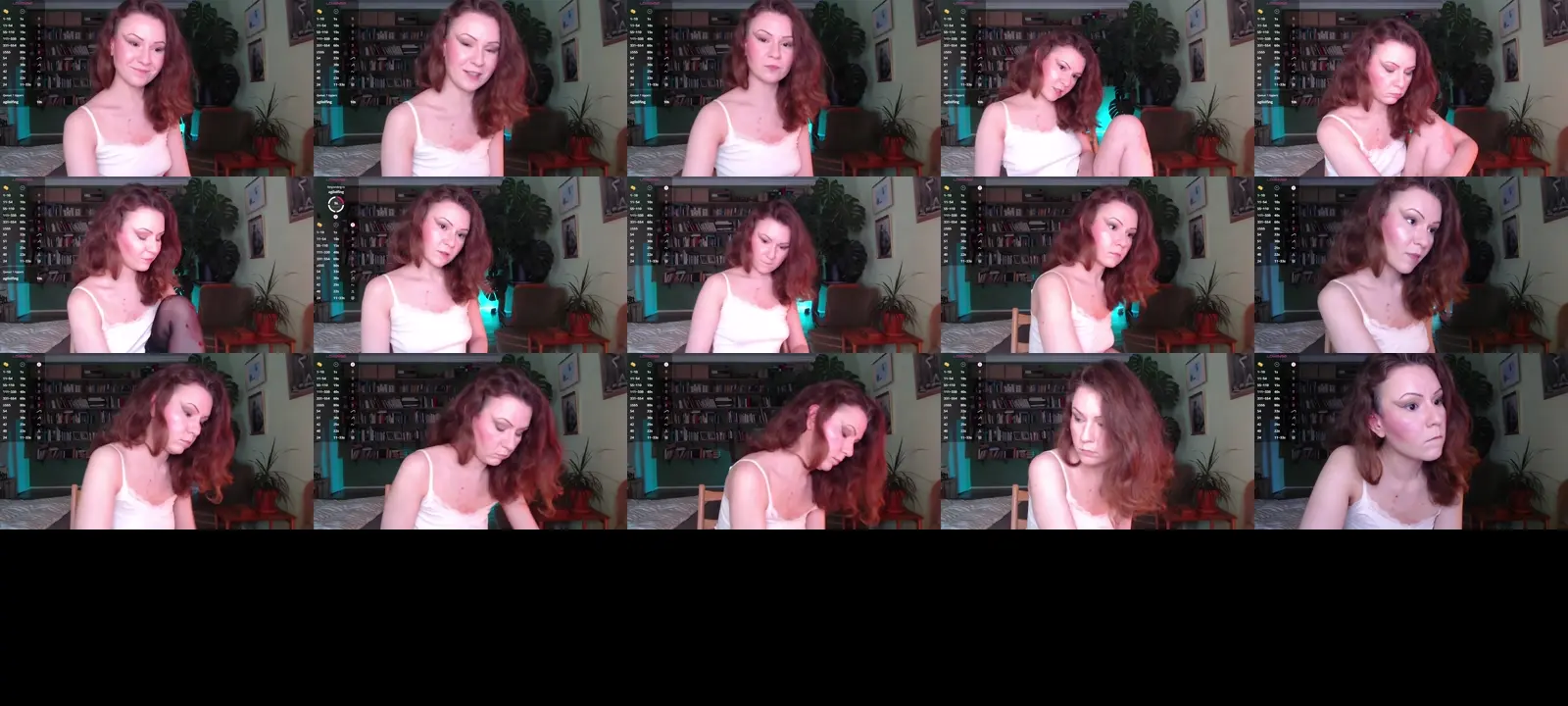 GoddessVenina photo contact sheet