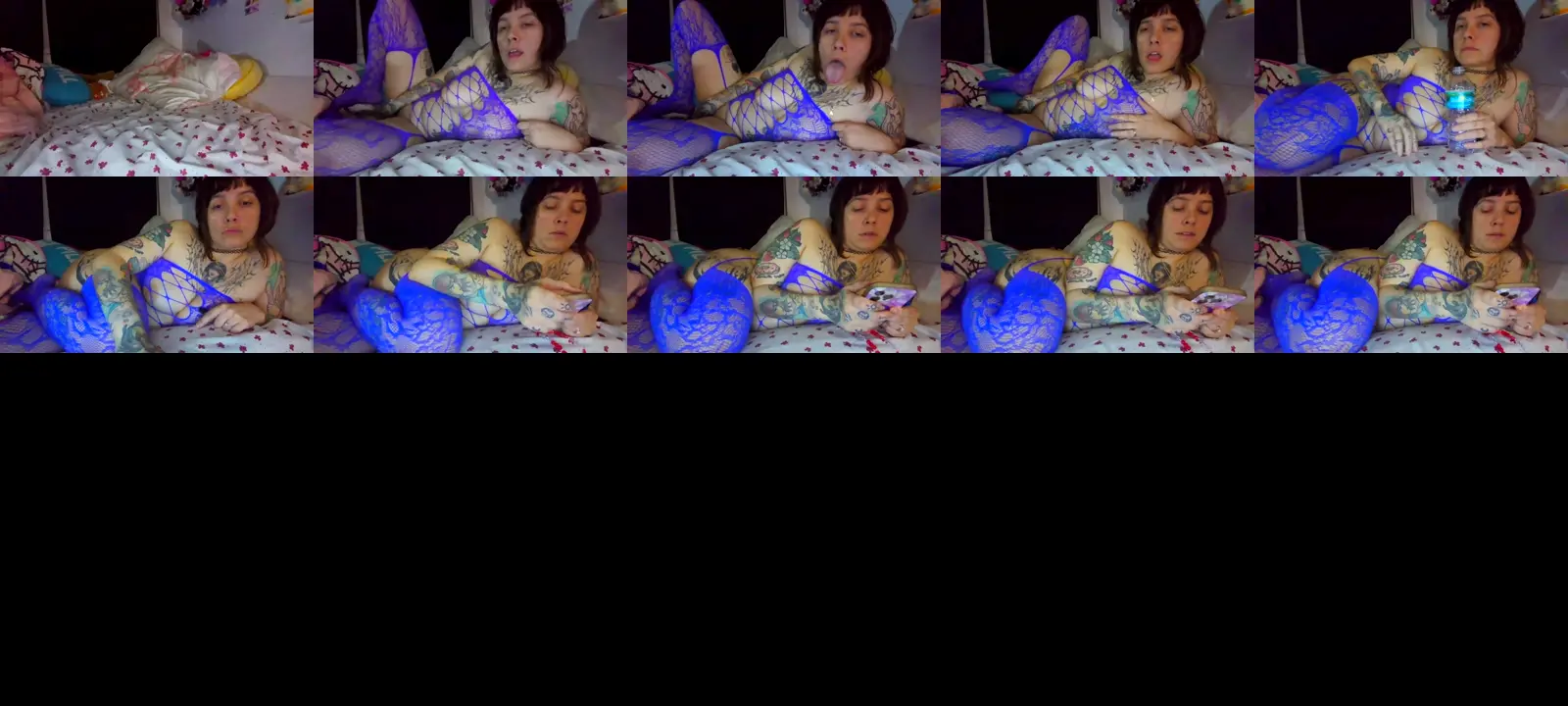 LunaLovely420 photo contact sheet