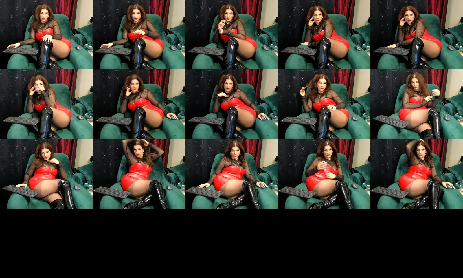 SensualMQueen photo contact sheet