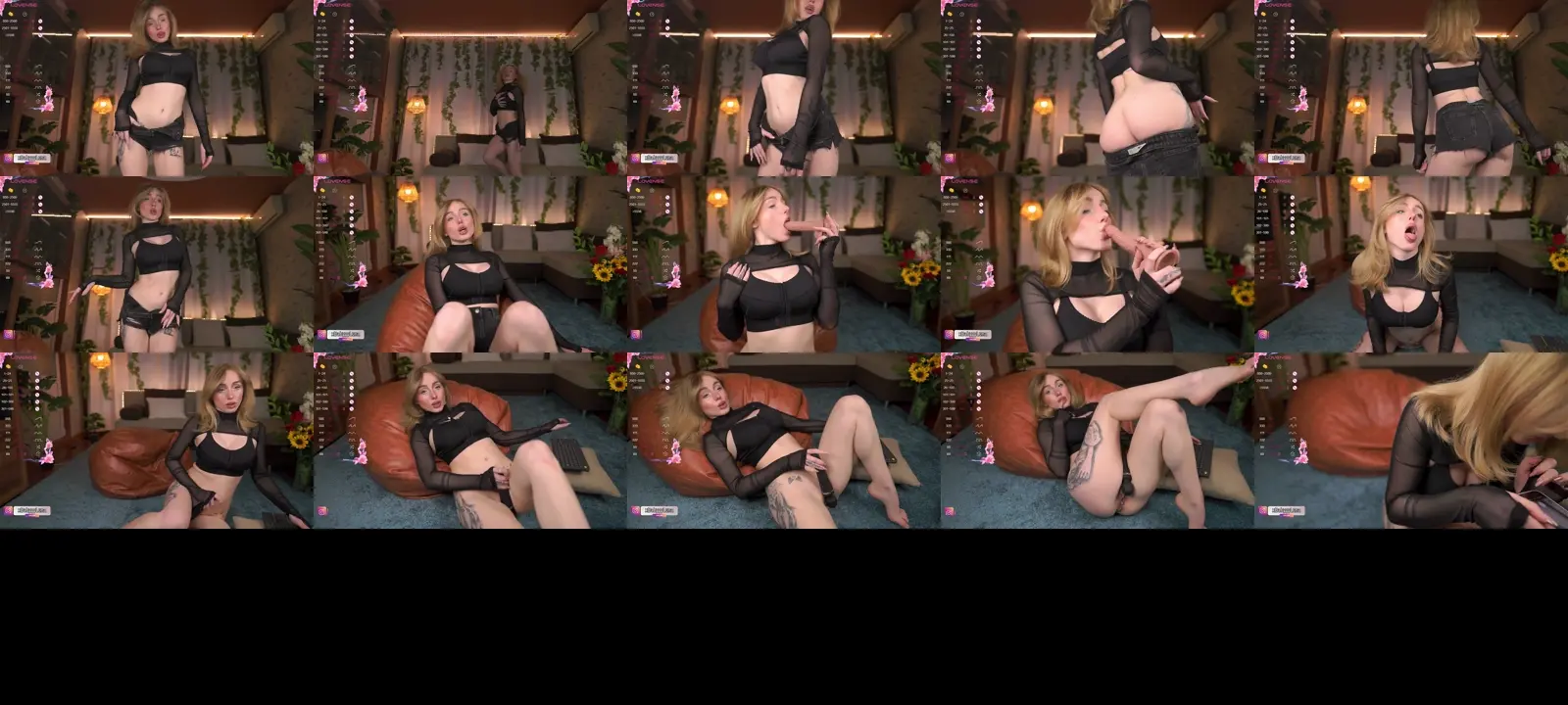 BabyyyLuna photo contact sheet