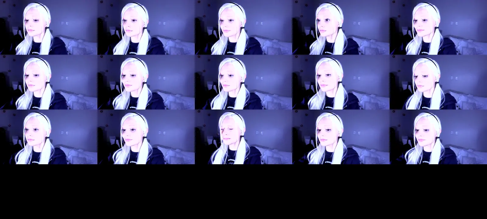 BambiDoll00 photo contact sheet