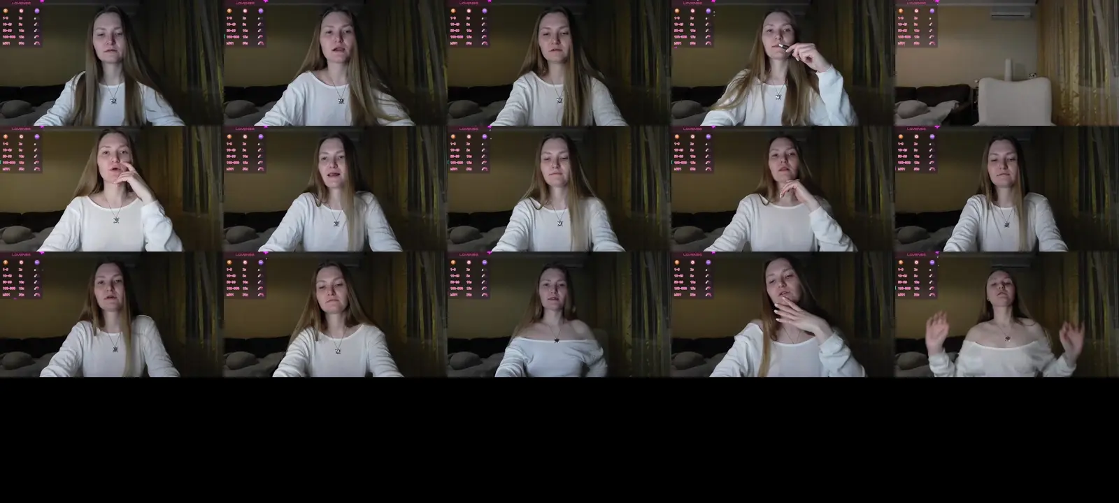 Belle_Brooks photo contact sheet