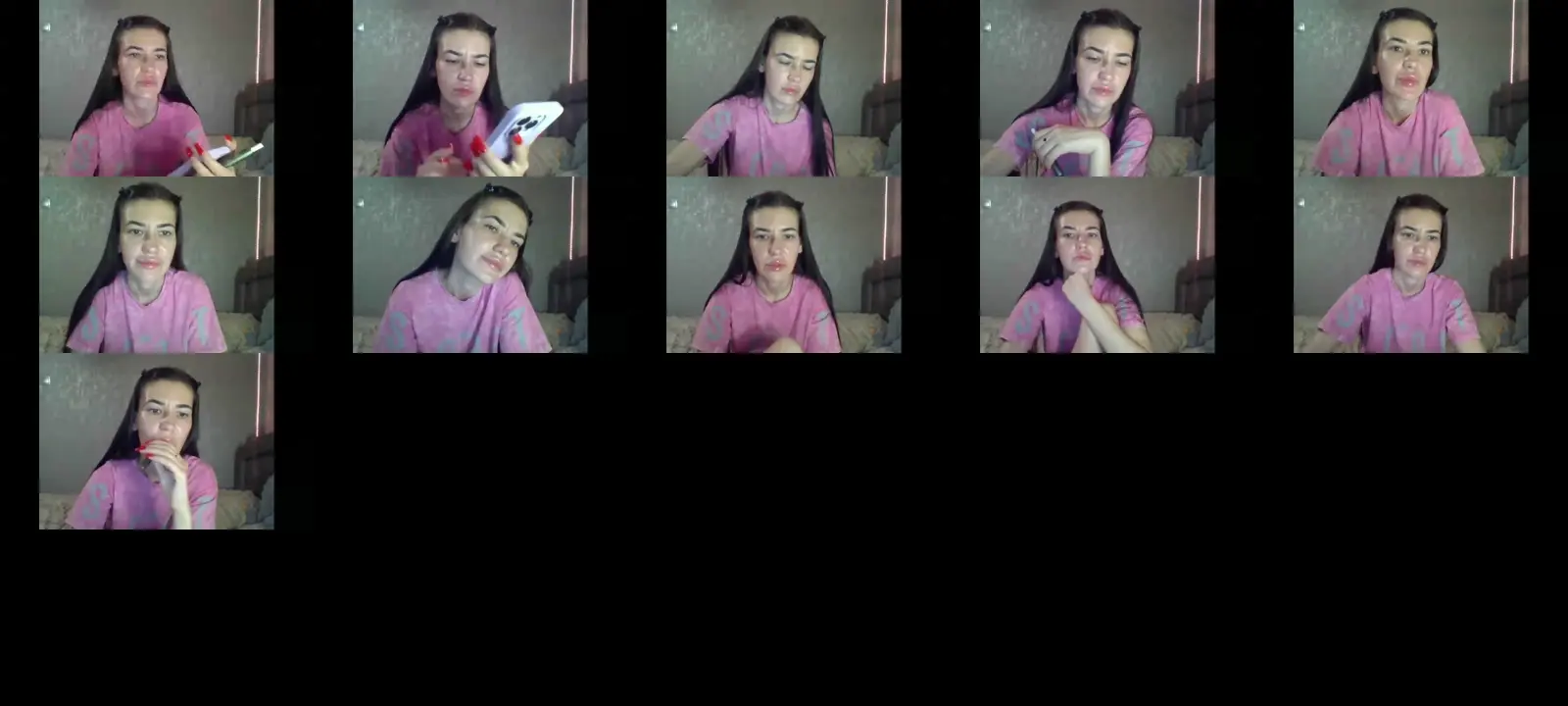Diamond_Dana photo contact sheet